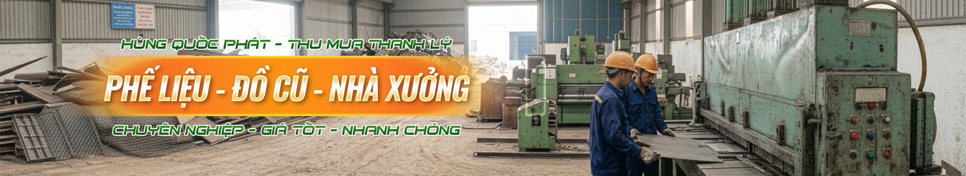 THANH LÝ NHÀ XƯỞNG